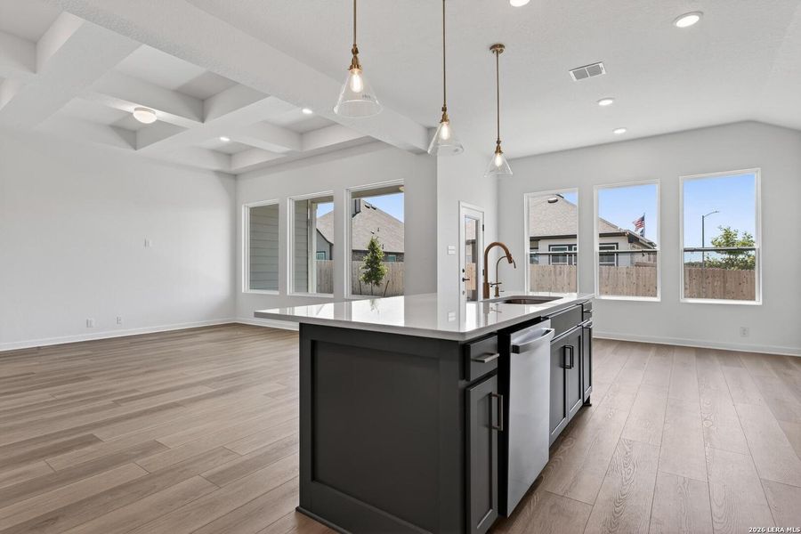 Furnished interior view inside a new home in Saddlebrook Ranch, Schertz (Image 12).