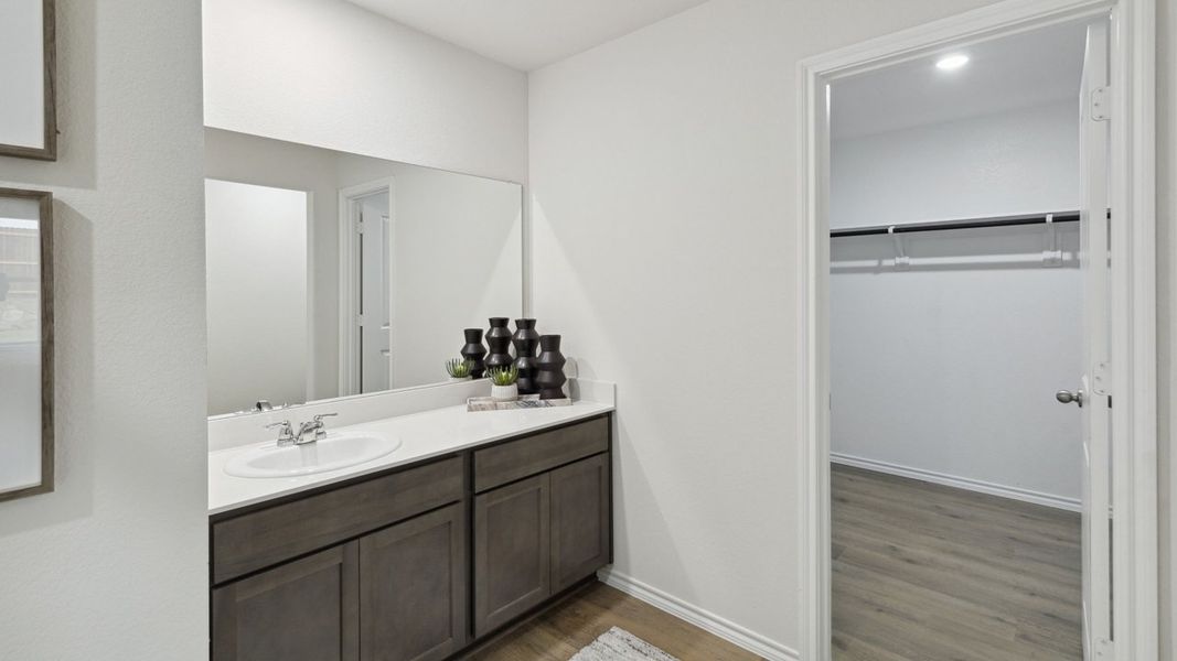 Furnished interior view inside a new home in Cartwright Ranch, Crandall (Image 15).