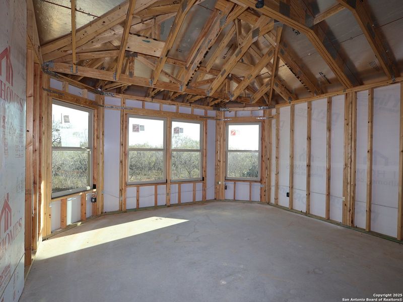 In-progress construction of a new home in Chaparral Ranch, Floresville, TX (Image 19). In-progress construction of a new home in Chaparral Ranch, Floresville, TX (Image 19).