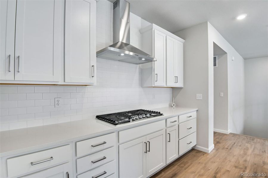 Furnished interior view inside a new home in Ensemble at The Aurora Highlands, Aurora (Image 9).