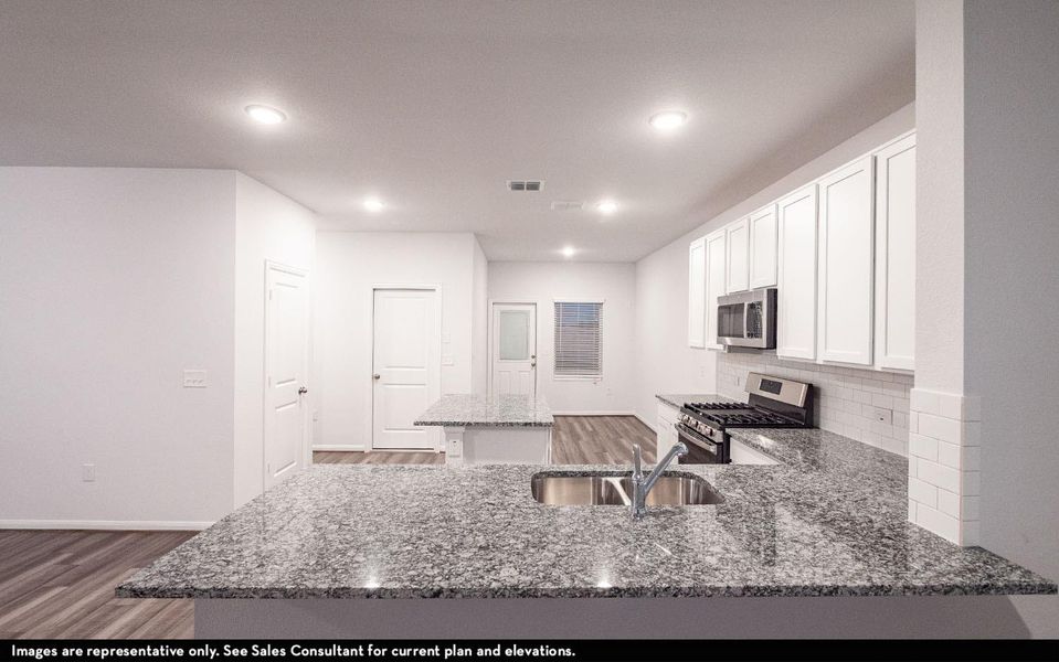 Furnished interior view inside a new home in Austin Point, Richmond (Image 5).