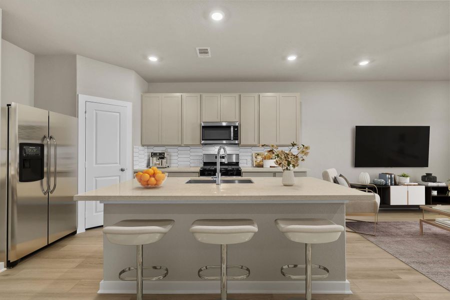 Furnished interior view inside a new home in Cypress Green, Hockley (Image 8).