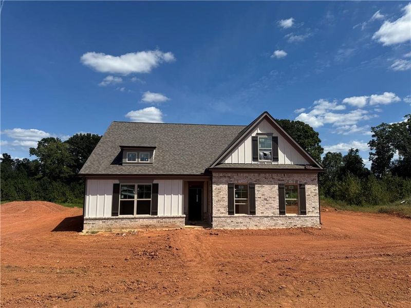 In-progress construction of a new home in , Jefferson, GA (Image 6).