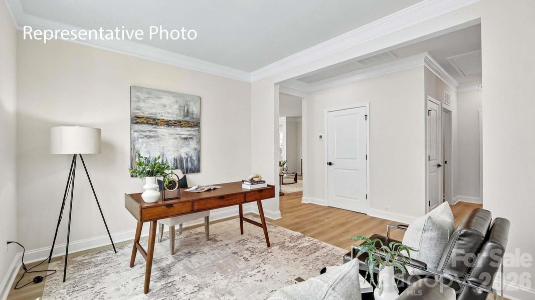 Furnished interior view inside a new home in Sylvan Creek, Denver (Image 9). Furnished interior view inside a new home in Sylvan Creek, Denver (Image 9).