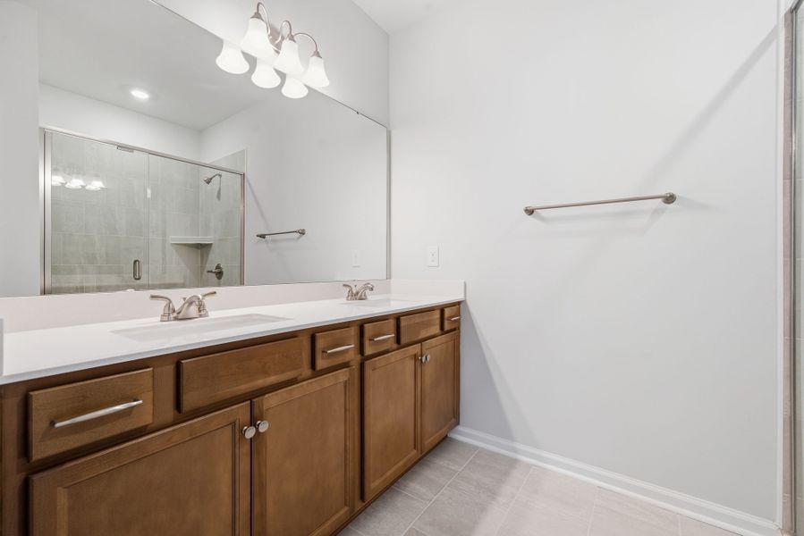 Furnished interior view inside a new home in Lakeview Village, Charlotte (Image 9).