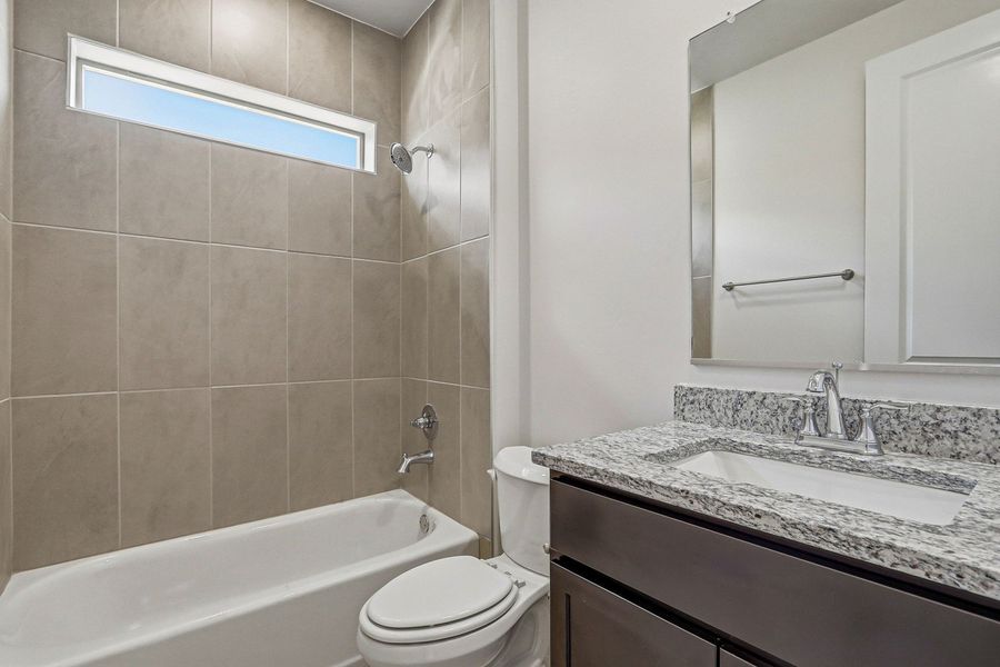 Furnished interior view inside a new home in Summer Sky North, El Paso (Image 10).