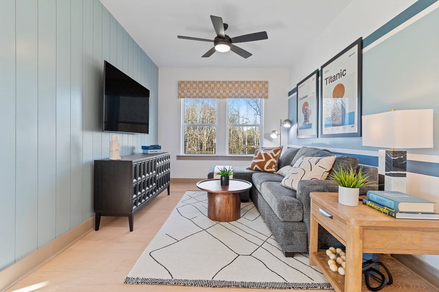 Representative furnished interior of a home built from the The Tolar by David Weekley Homes in Meadow Brook Farms, Cumming (Image 4).