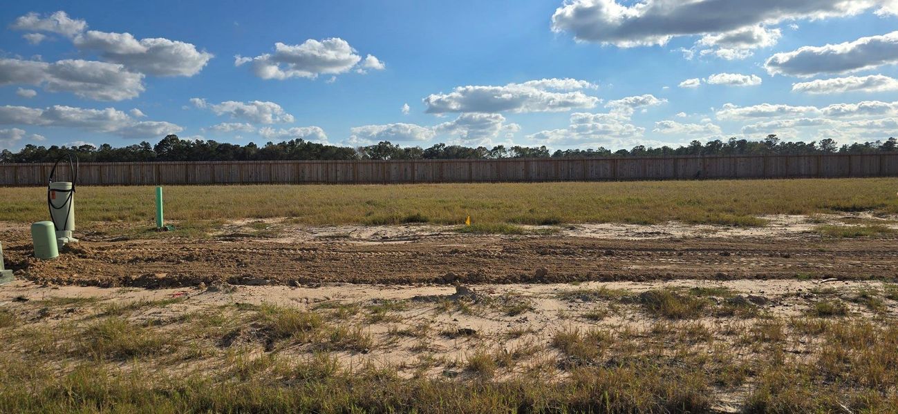 Site preparation for new homesites in Granger Pines, Conroe (Image 22).