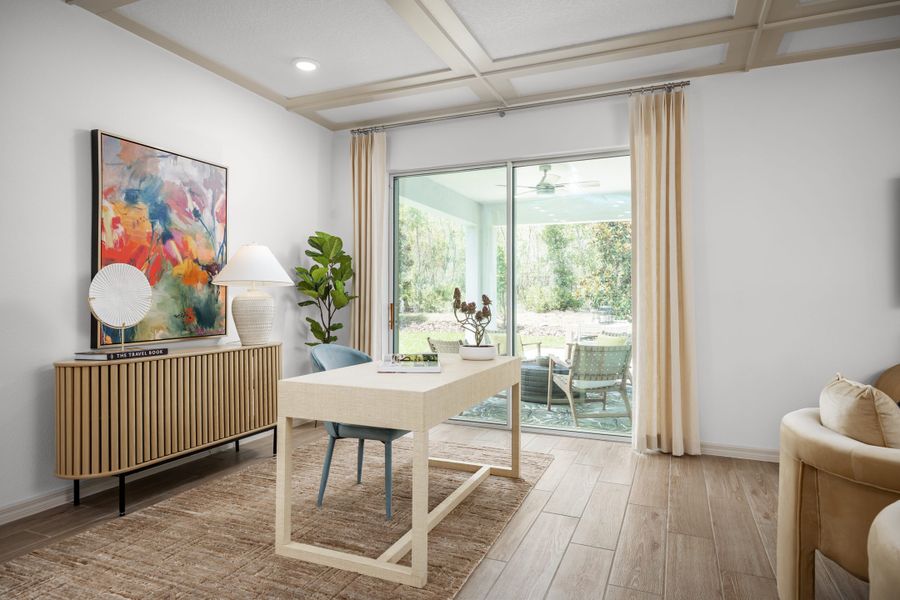 Representative furnished interior of a home built from the Miles by Risewell Homes in Trinity Gardens, Deland (Image 5).