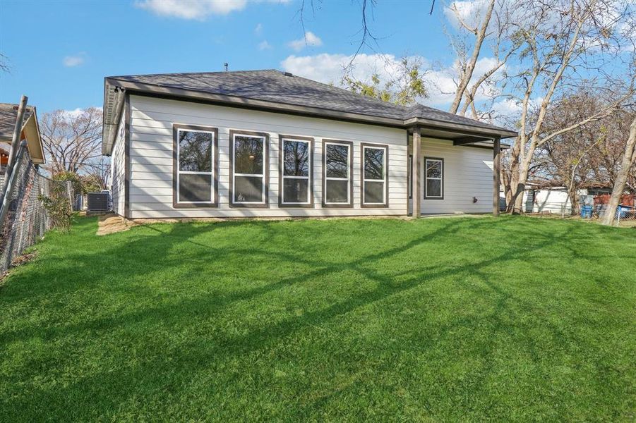 Exterior details and patio area of a home in , Lancaster (Image 21). Exterior details and patio area of a home in , Lancaster (Image 21).