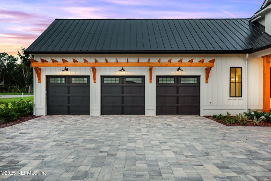 Front exterior of a new home in , Ponte Vedra, FL, highlighting curb appeal (Image 2).