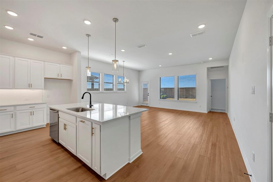 Furnished interior view inside a new home in Austin Point, Richmond (Image 7).