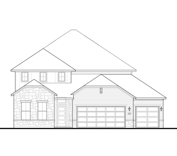 Representative rendering of the exterior for the Astoria 60s by First America Homes (Image 2). Representative rendering of the exterior for the Astoria 60s by First America Homes (Image 2).