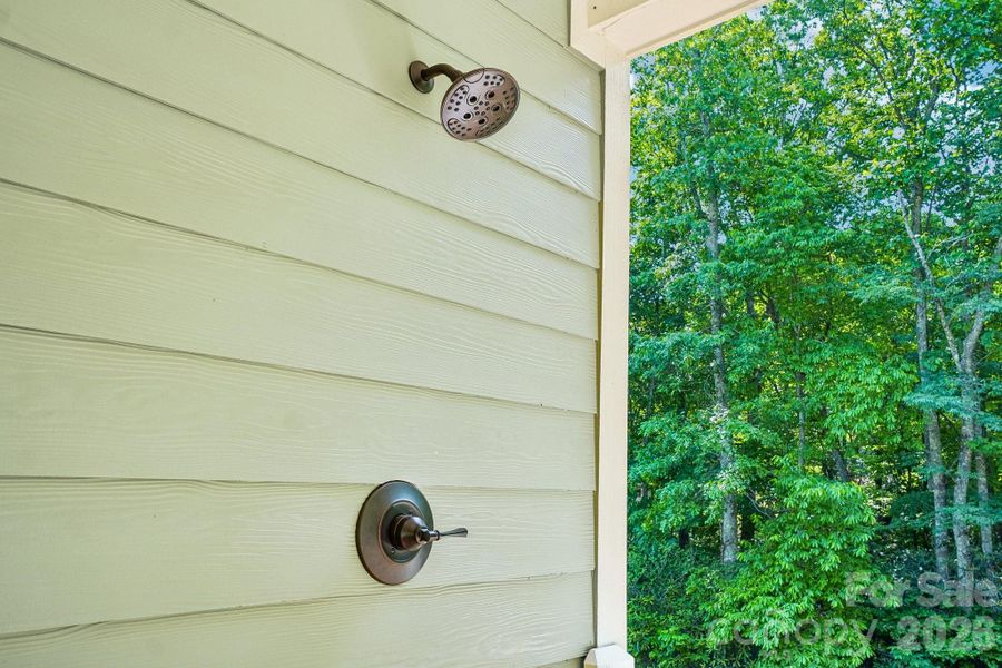 Exterior details and patio area of a home in , Spruce Pine (Image 23). Exterior details and patio area of a home in , Spruce Pine (Image 23).