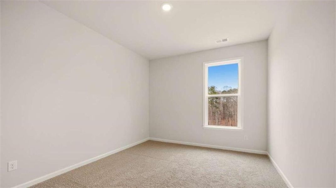 Spacious, unfurnished interior of a new home in The Gates at Pates Creek, Hampton (Image 18).