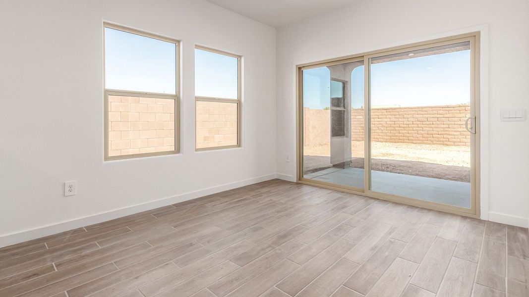 Representative unfurnished interior of a home built from the Baxter by D.R. Horton in The Oasis at Rocking K, Vail (Image 24).