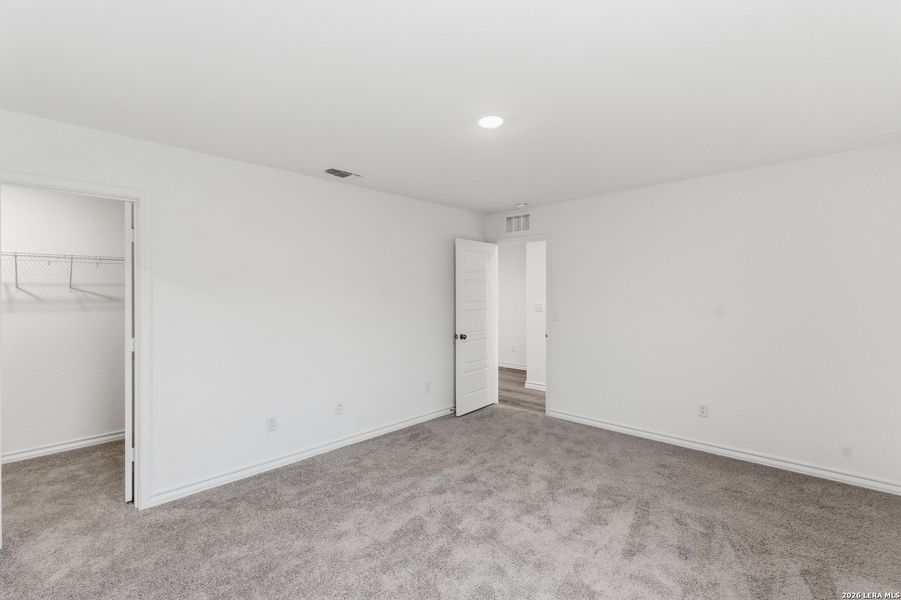 Spacious, unfurnished interior of a new home in Vista Real, Converse (Image 14). Spacious, unfurnished interior of a new home in Vista Real, Converse (Image 14).