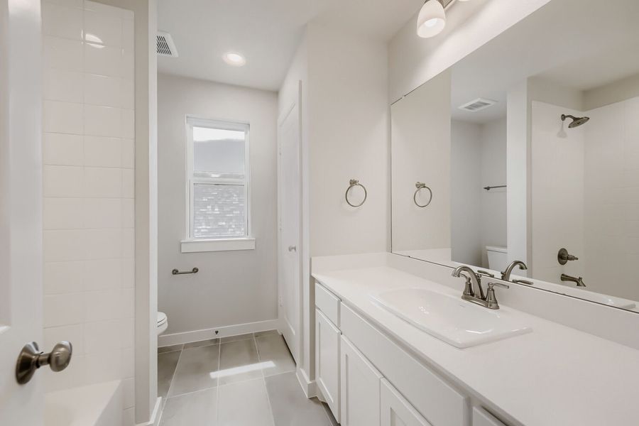 Representative photo of bathroom for Plan 1458