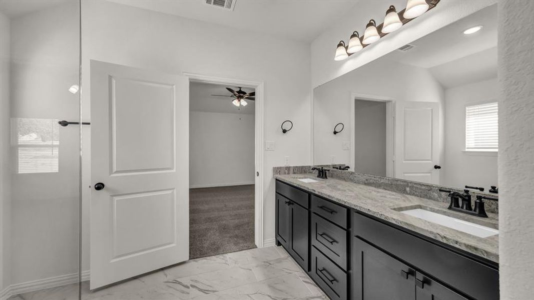 Furnished interior view inside a new home in , Poolville (Image 9).