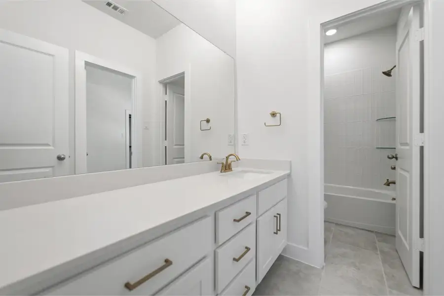 Furnished interior view inside a new home in Green Meadows, Celina (Image 17).
