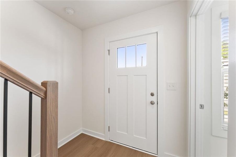 Spacious, unfurnished interior of a new home in Array, Atlanta (Image 10). Spacious, unfurnished interior of a new home in Array, Atlanta (Image 10).