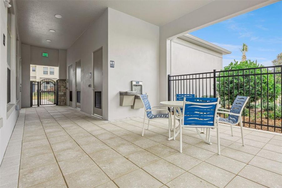 Exterior details and patio area of a home in Waterleigh, Winter Garden (Image 3).