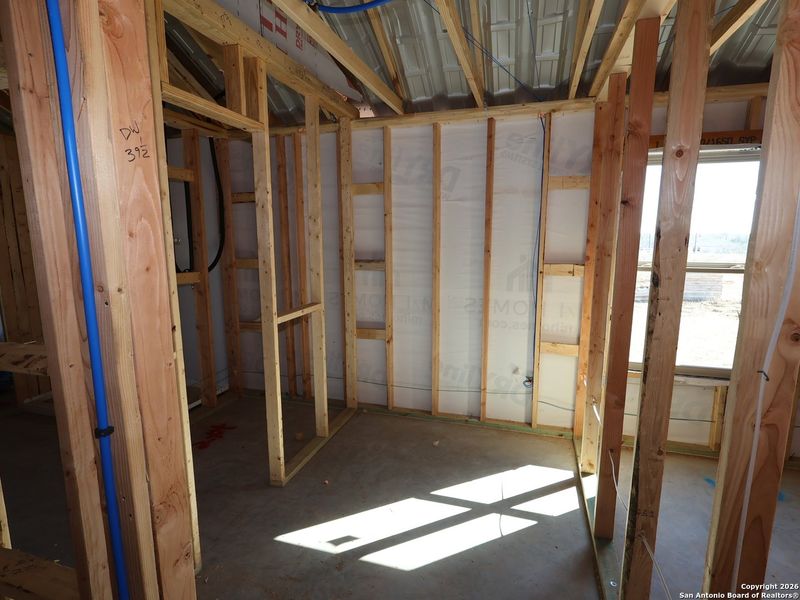 In-progress construction of a new home in Chaparral Ranch, Floresville, TX (Image 31).