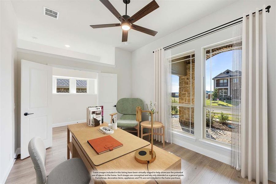 Furnished interior view inside a new home in Arcadia Trails Classic 50, Balch Springs (Image 12).