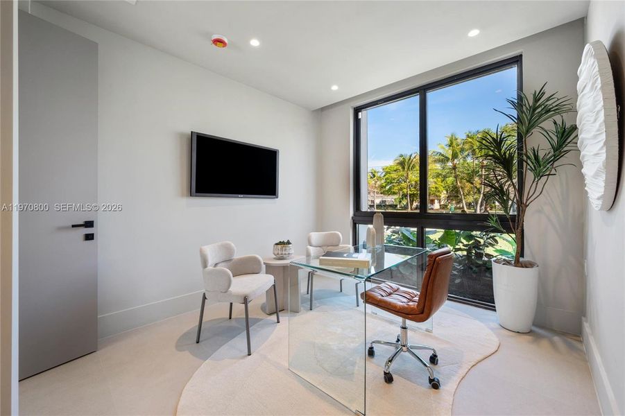 Furnished interior view inside a new home in , Miami (Image 34). Furnished interior view inside a new home in , Miami (Image 34).