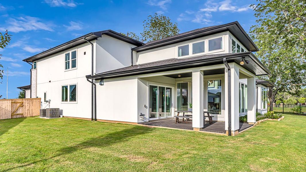 Representative exterior photo of a completed home built from the Valor by Taylor Morrison in Avalon at Cypress 60s, Cypress, TX (Image 21). Representative exterior photo of a completed home built from the Valor by Taylor Morrison in Avalon at Cypress 60s, Cypress, TX (Image 21).