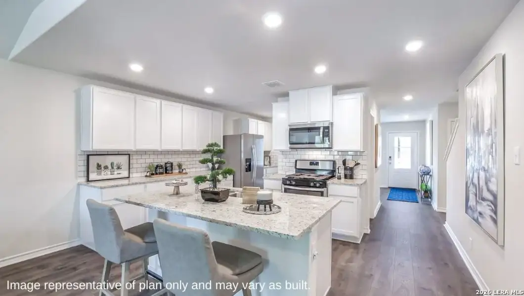 Furnished interior view inside a new home in , Cibolo (Image 24).