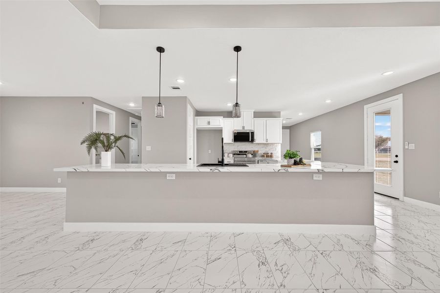 Furnished interior view inside a new home in , Rosharon (Image 5). Furnished interior view inside a new home in , Rosharon (Image 5).