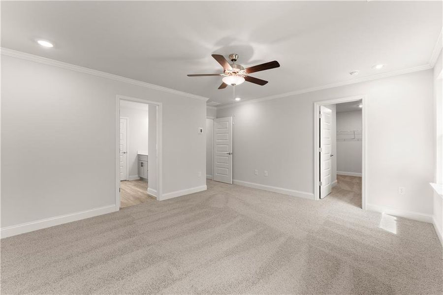 Spacious, unfurnished interior of a new home in Magnolia Villas, Cornelia (Image 34).