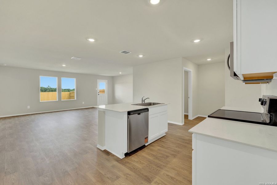 Furnished interior view inside a new home in Ladera, Luling (Image 7). Furnished interior view inside a new home in Ladera, Luling (Image 7).
