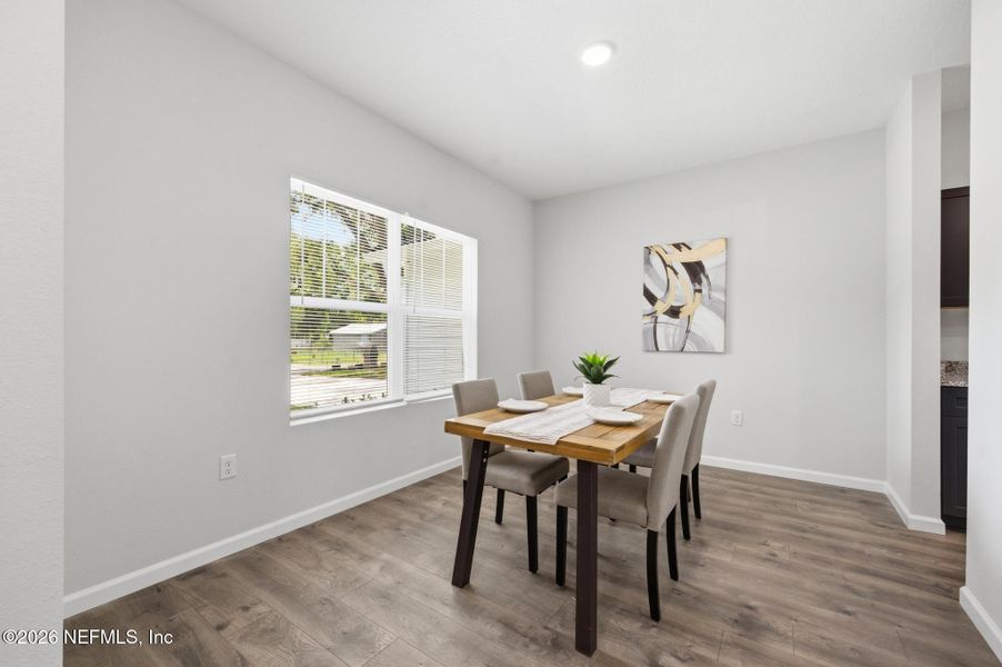Furnished interior view inside a new home in , Jacksonville (Image 11).
