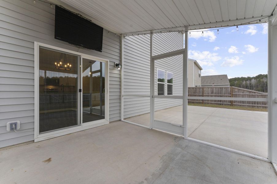 Exterior details and patio area of a home in , Summerville (Image 20).