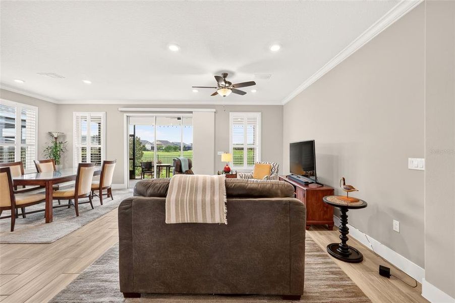 Furnished interior view inside a new home in , Ocala (Image 9).