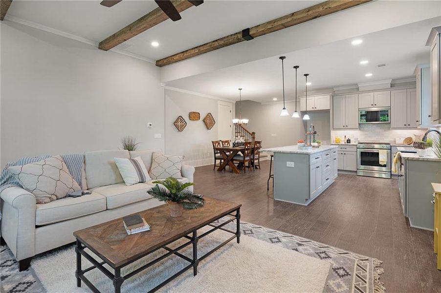 Furnished interior view inside a new home in , Jasper (Image 18).