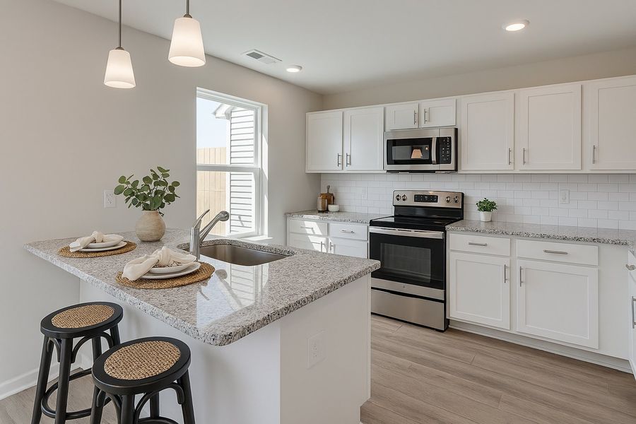 Furnished interior view inside a new home in Padgett Commons, Hopkins (Image 5).