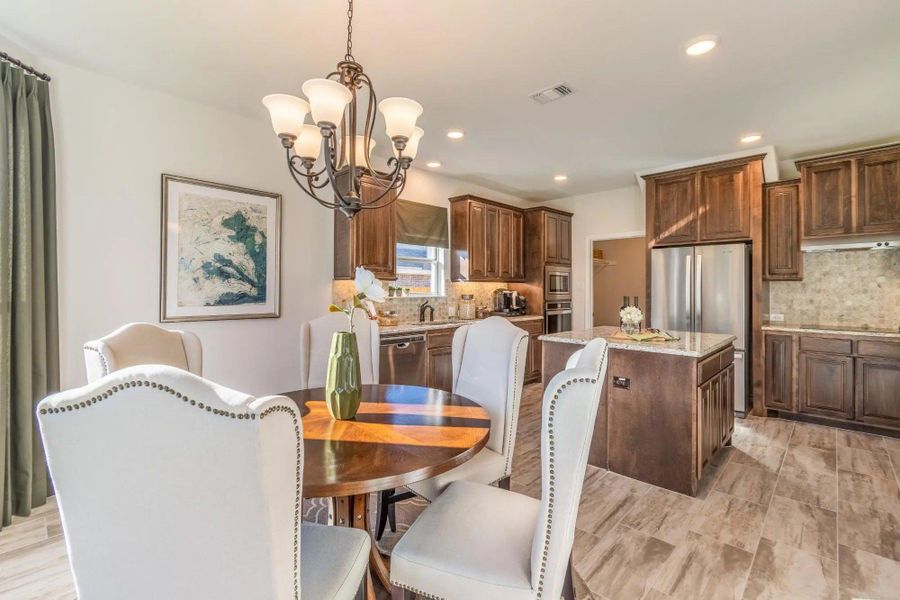 Representative furnished interior of a home built from the Concept 2379 by Landsea Homes in Belle Meadows, Cleburne (Image 4). Representative furnished interior of a home built from the Concept 2379 by Landsea Homes in Belle Meadows, Cleburne (Image 4).