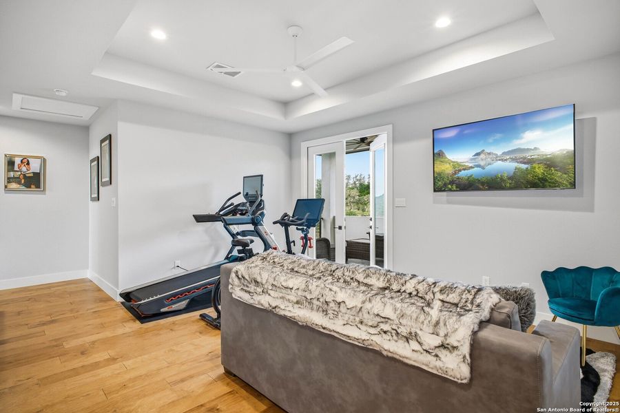 Furnished interior view inside a new home in , San Antonio (Image 75).