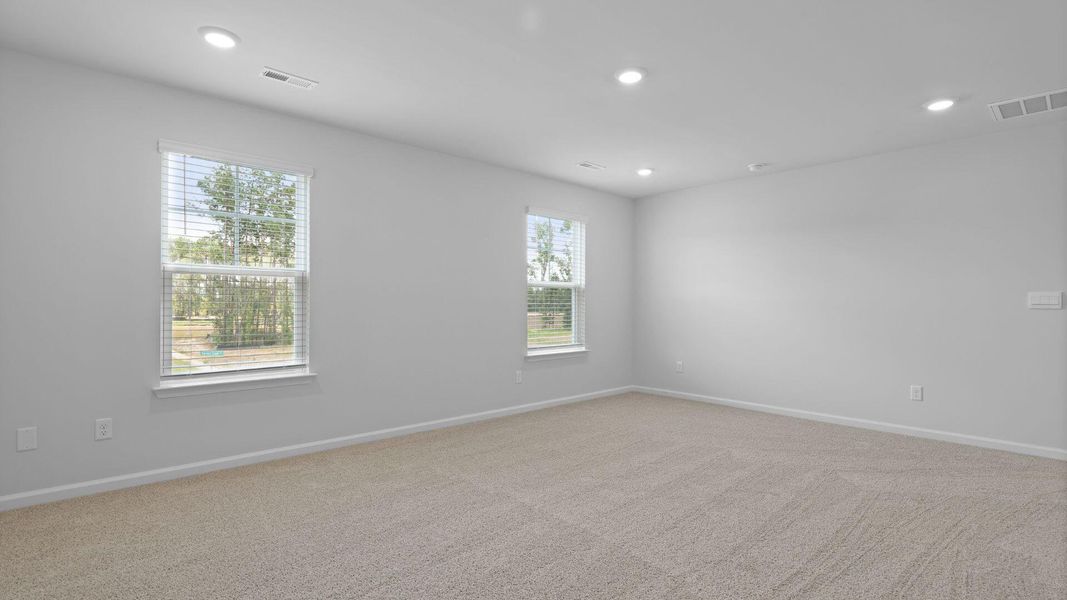 Spacious, unfurnished interior of a new home in Pineview North, Summerville (Image 12).