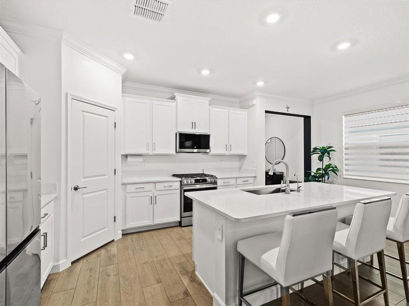 Furnished interior view inside a new home in Southshore Bay Active Adult, Wimauma (Image 21).