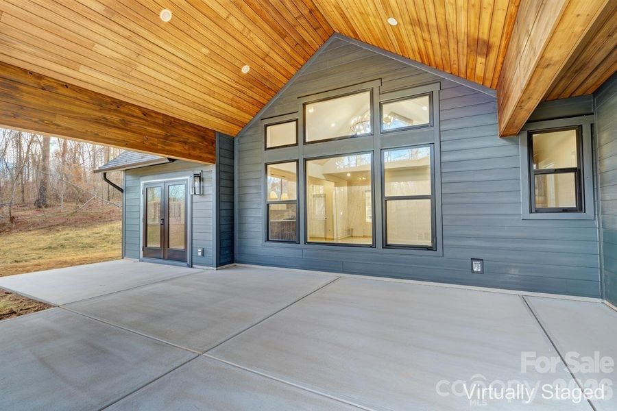 Exterior details and patio area of a home in , Bessemer City (Image 28).