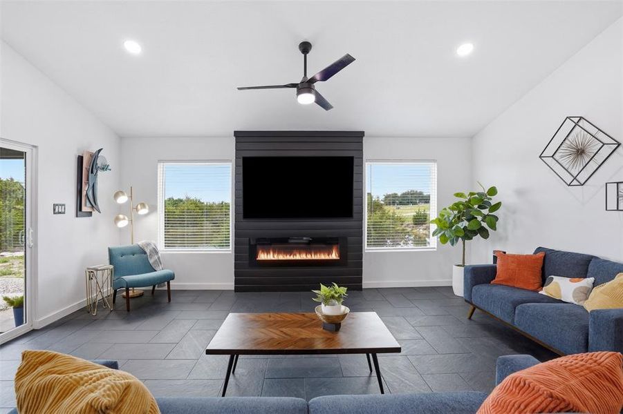 Furnished interior view inside a new home in , Granbury (Image 16).