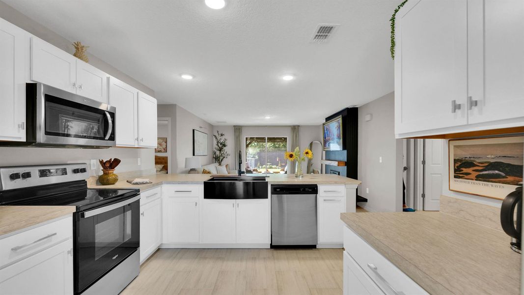 Furnished interior view inside a new home in , Port St. Lucie (Image 44). Furnished interior view inside a new home in , Port St. Lucie (Image 44).