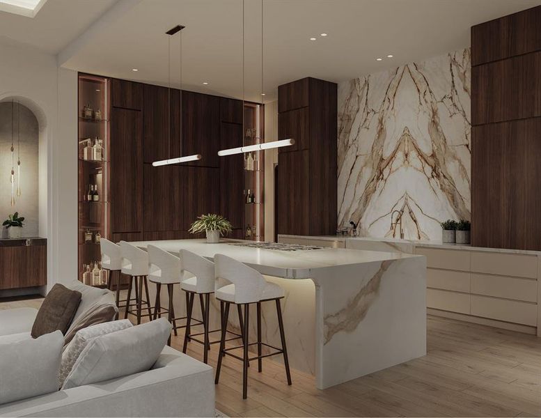 Furnished interior view inside a new home in , Southlake (Image 9). Furnished interior view inside a new home in , Southlake (Image 9).