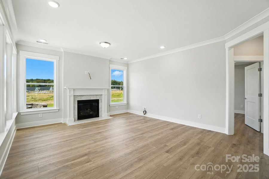 Spacious, unfurnished interior of a new home in Heritage - 55+ Community, Indian Trail (Image 36). Spacious, unfurnished interior of a new home in Heritage - 55+ Community, Indian Trail (Image 36).