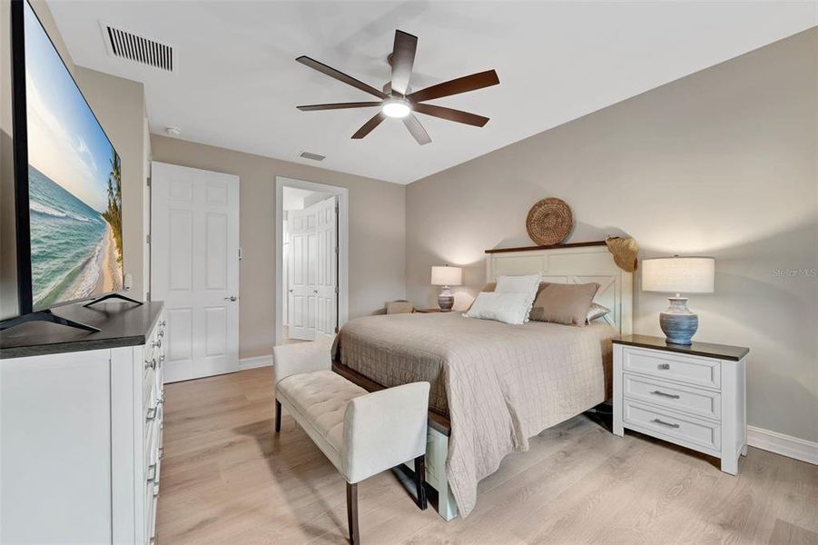 Furnished interior view inside a new home in , North Fort Myers (Image 17).