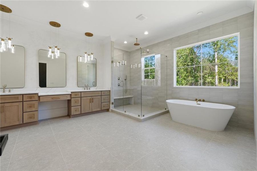 Furnished interior view inside a new home in , Bethlehem (Image 17).